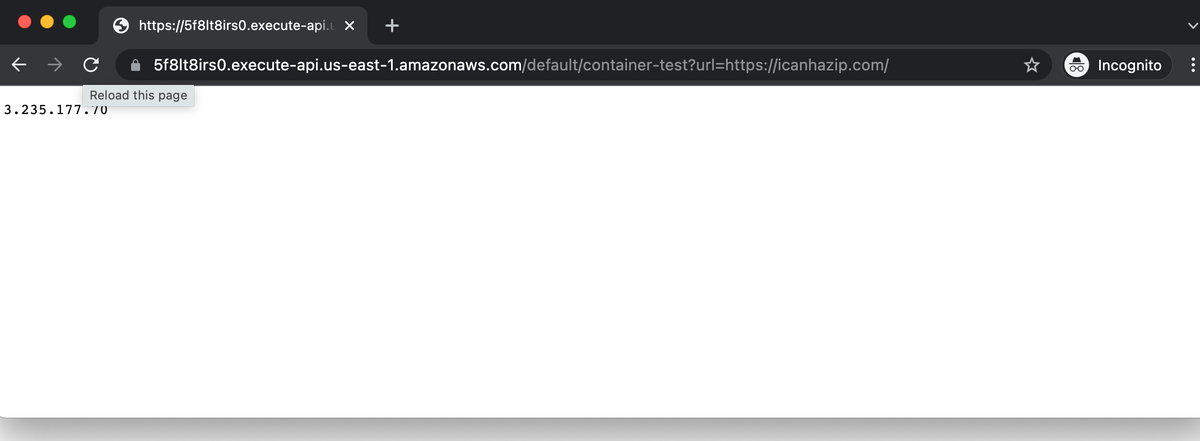 Calling Lambda via browser