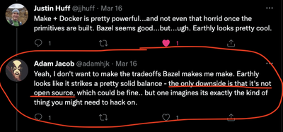 the only downside is that it's not open source