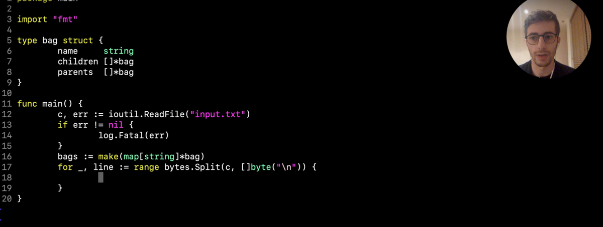 GoLang Cafe's YouTube videos are halfway between a tutorial and a live stream