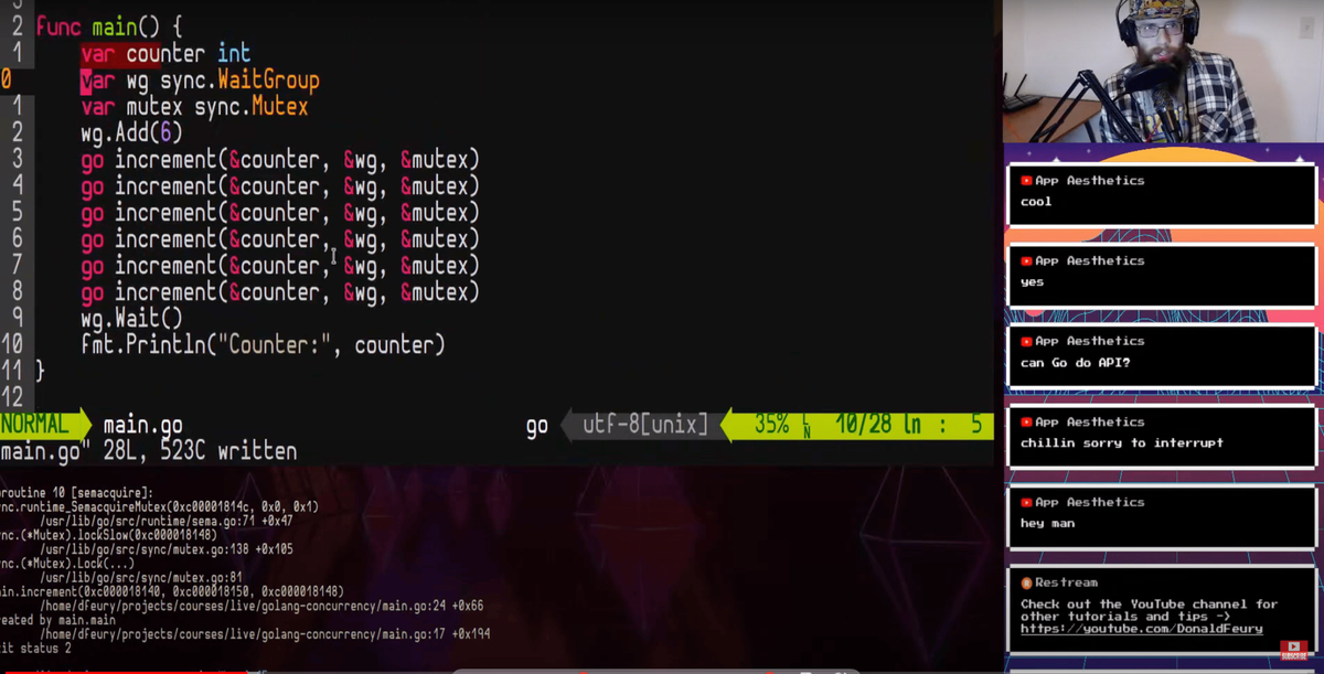 Donald Feury streams development