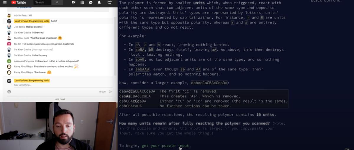 Francesc Campoy shares screen
