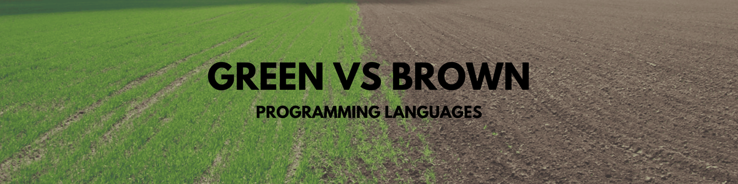 Green Vs. Brown Programming Languages - Earthly Blog