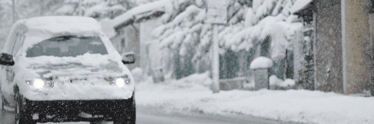 Driving in the snow