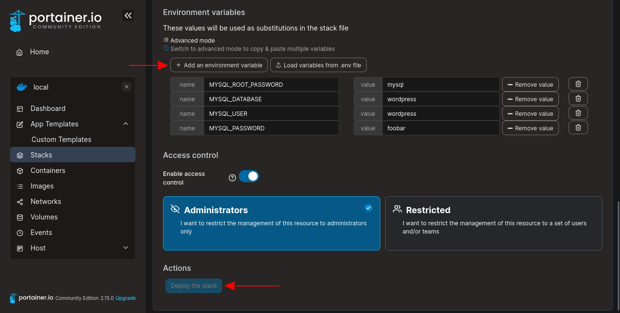 Using Portainer with Docker and Docker Compose - Earthly Blog