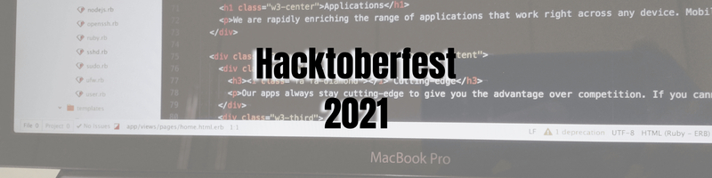 Hacktoberfest 2021