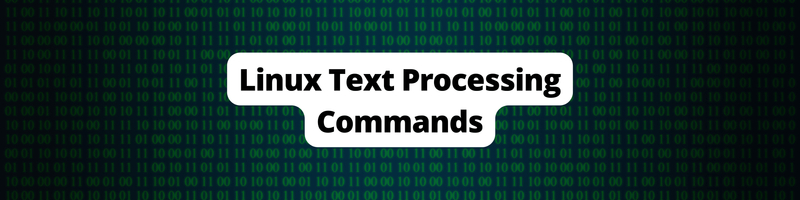 Linux Text Processing Command Earthly Blog